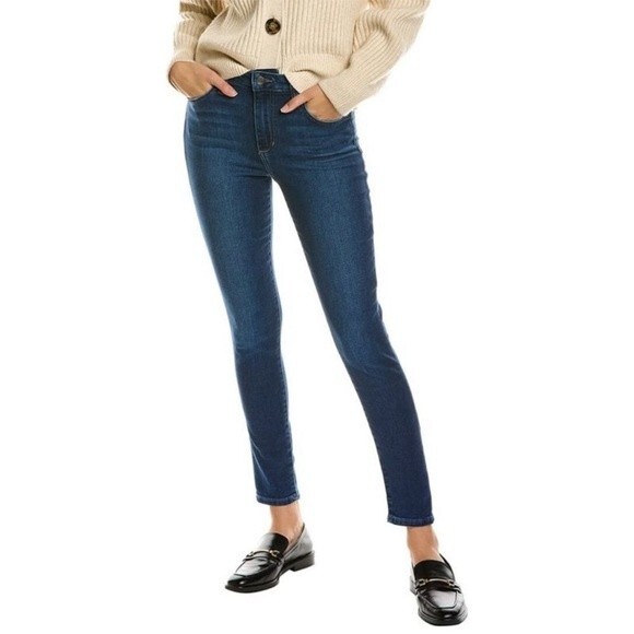 Joe’s Jeans Atria High Waisted Rise Dark Wash Stretch Ankle Skinny Jeans Sz 28 - Picture 10 of 11